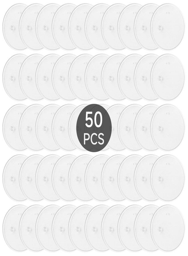 DisplayMore 50 Pieces Round Clear Action Figure Display Stands Compatible with 3.75 inch Vintage Gi joe Figure toy (Fit For 3.75 inch Vintage Gi joe(Clear)) - Image 2